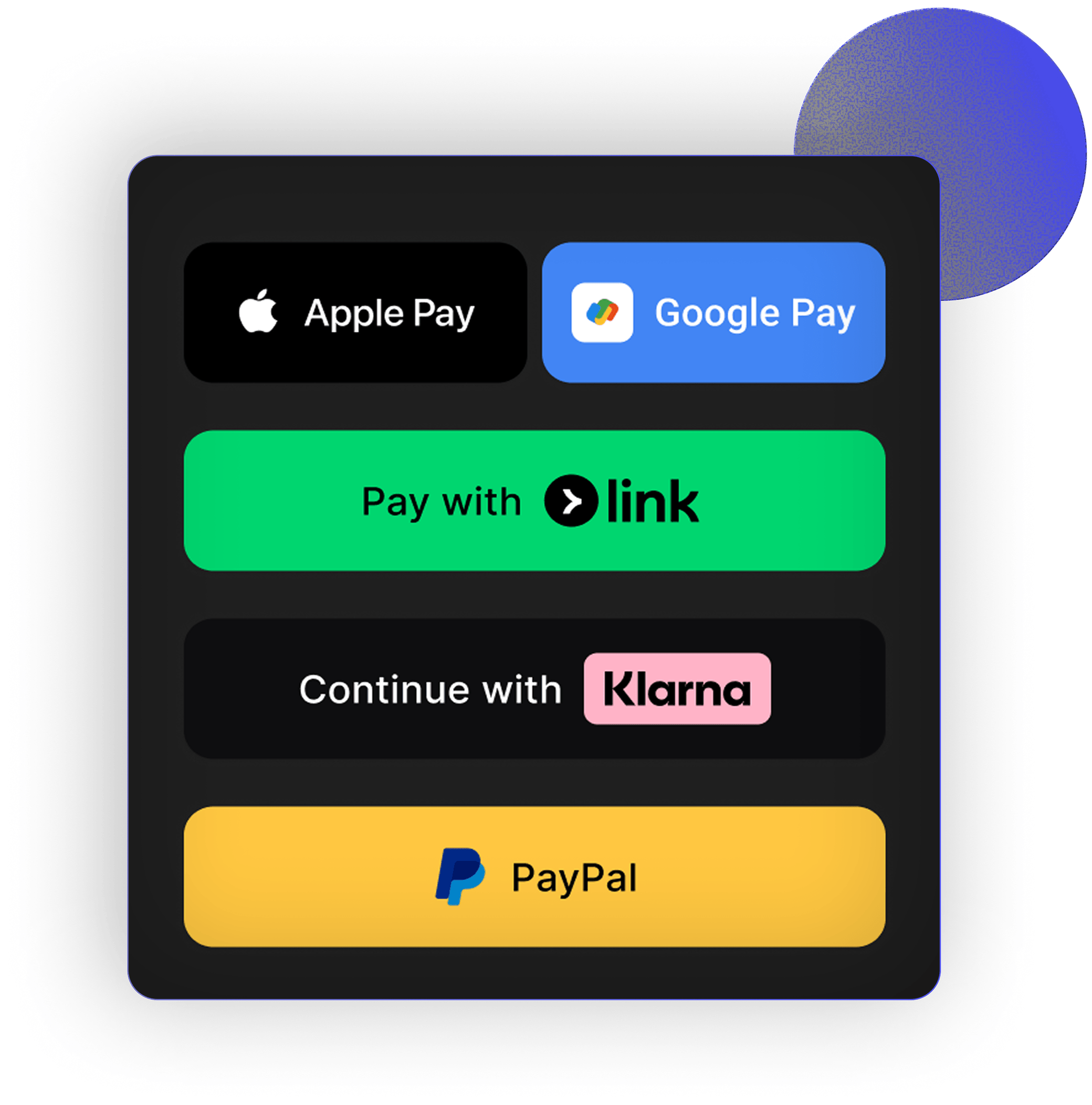 Checkout with local payment methods and smart routing